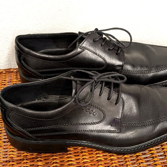 ECCO Men\'s New Jersey Black Lace Oxfords main image 4